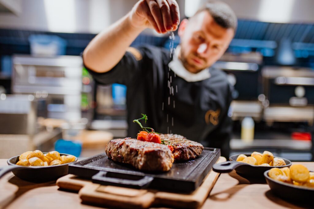 steak at restoran dimitrije